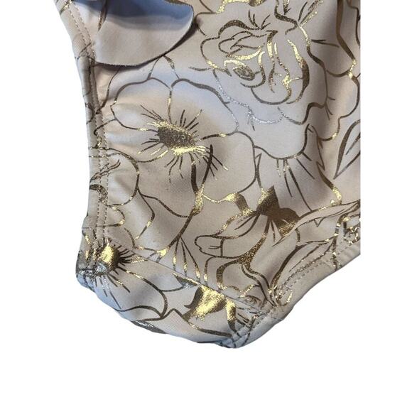 Disney Gold and Cream Kids Swimsuit - Picture 6 of 7